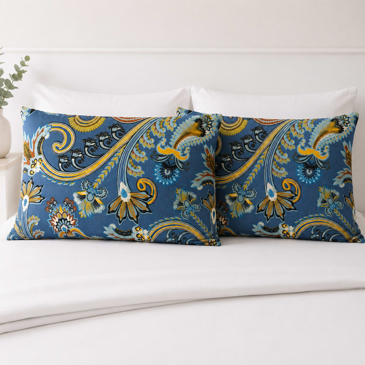 Imperial Blue Pillow Cover