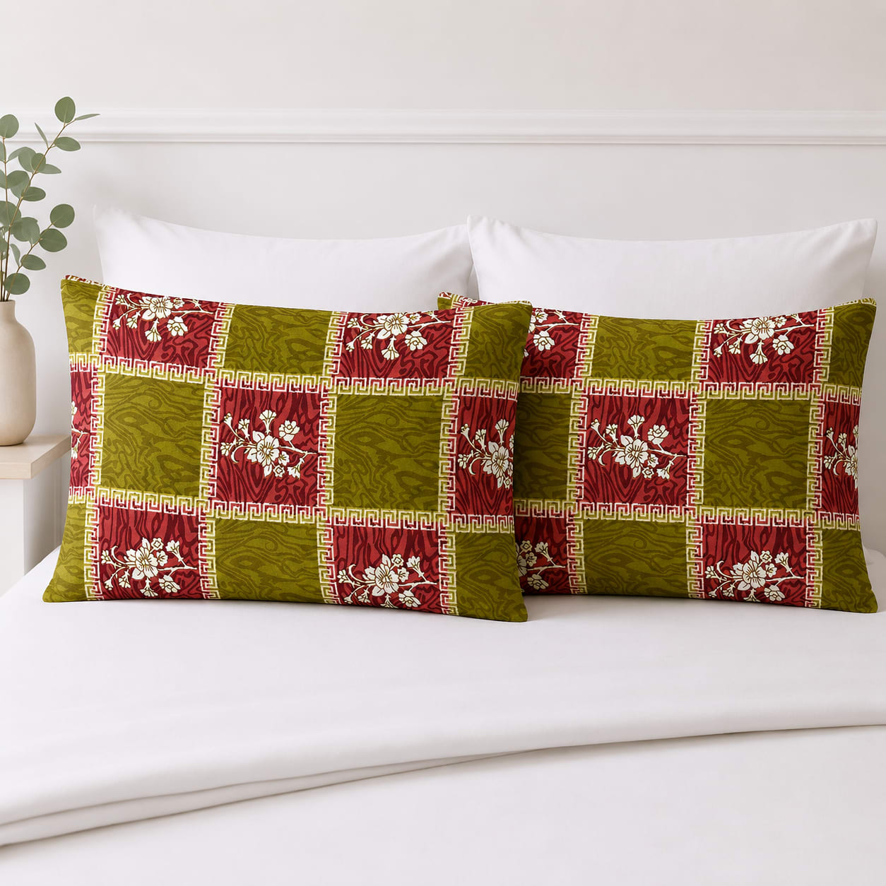 Olive Garden Pillow Cover
