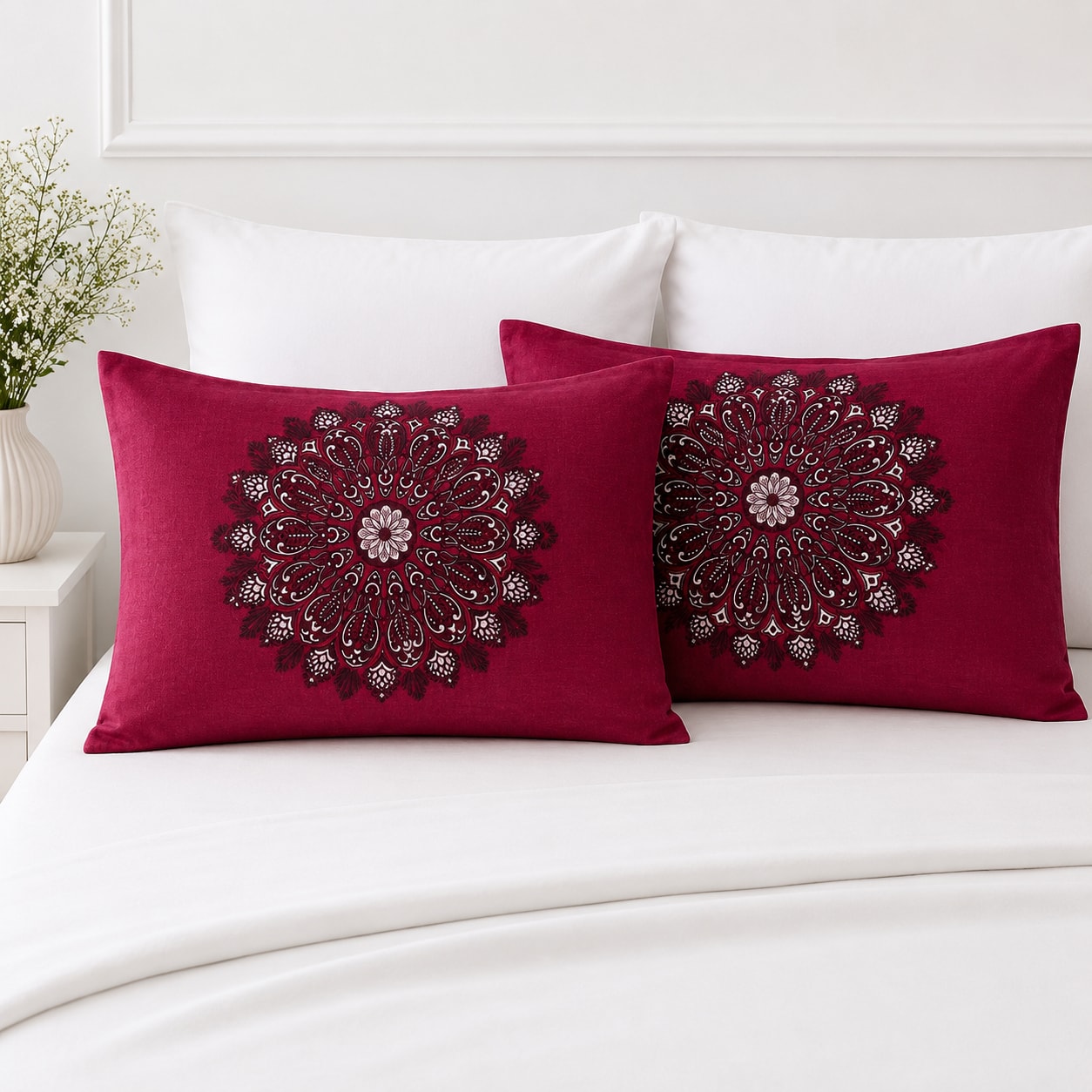 Royal Magenta Pillow Cover