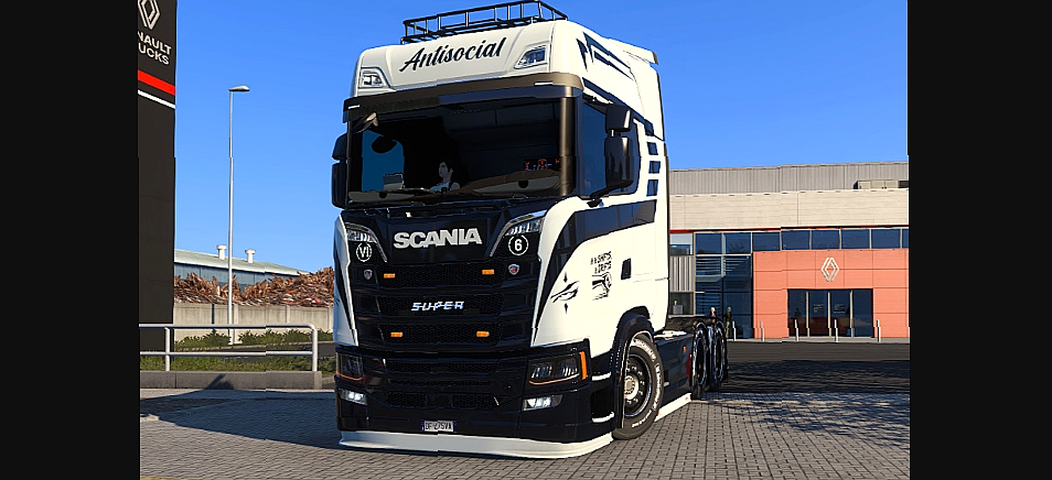МОД Scania S skins v1.1 ДЛЯ EURO TRUCK SIMULATOR 2