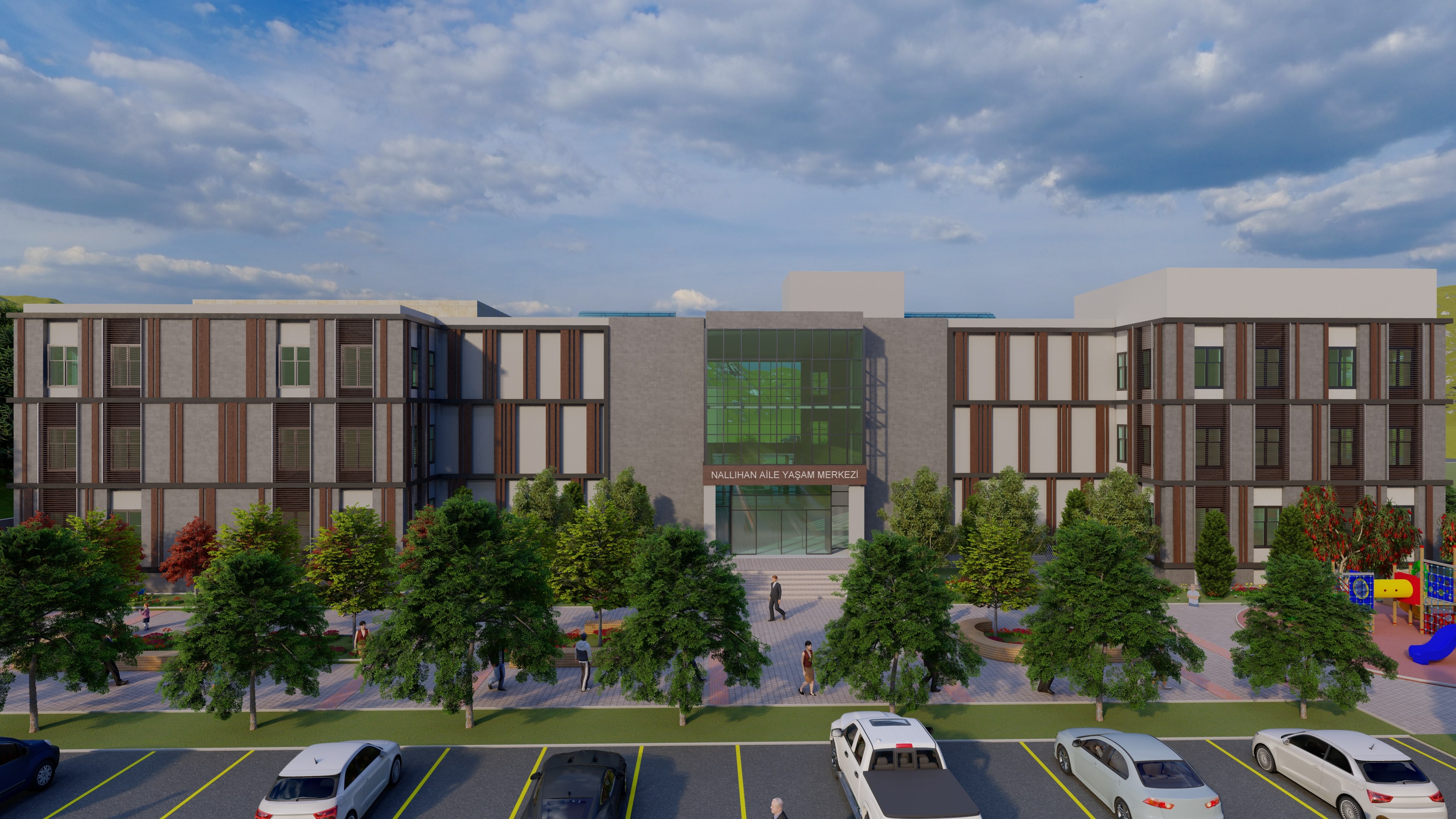 Ankara İli Nallıhan İlçesi Aliağa Mahallesi 334 Ada 2 Parsel Aile Yaşam Merkezi Projesi - 3