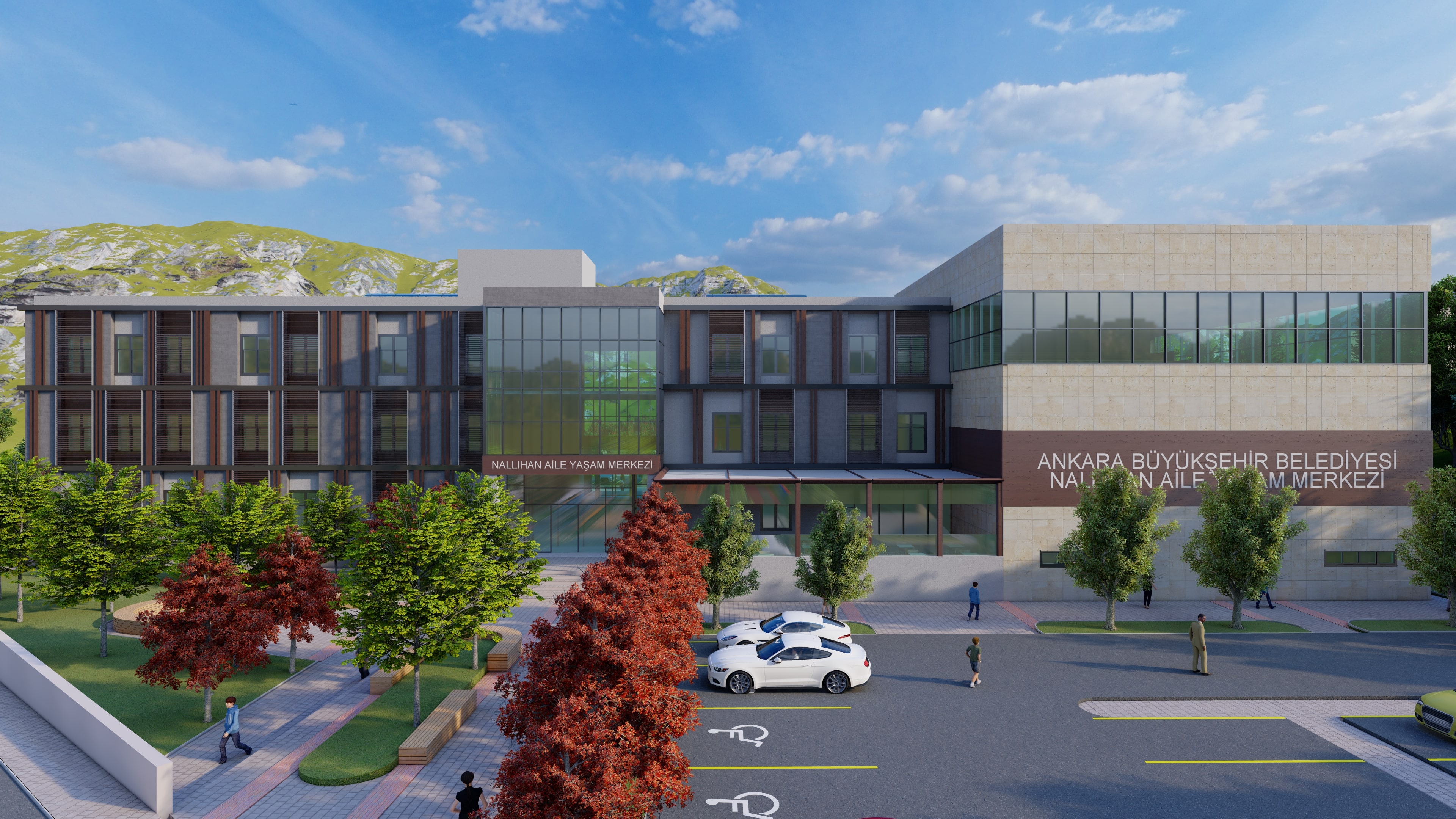Ankara İli Nallıhan İlçesi Aliağa Mahallesi 334 Ada 2 Parsel Aile Yaşam Merkezi Projesi - 4