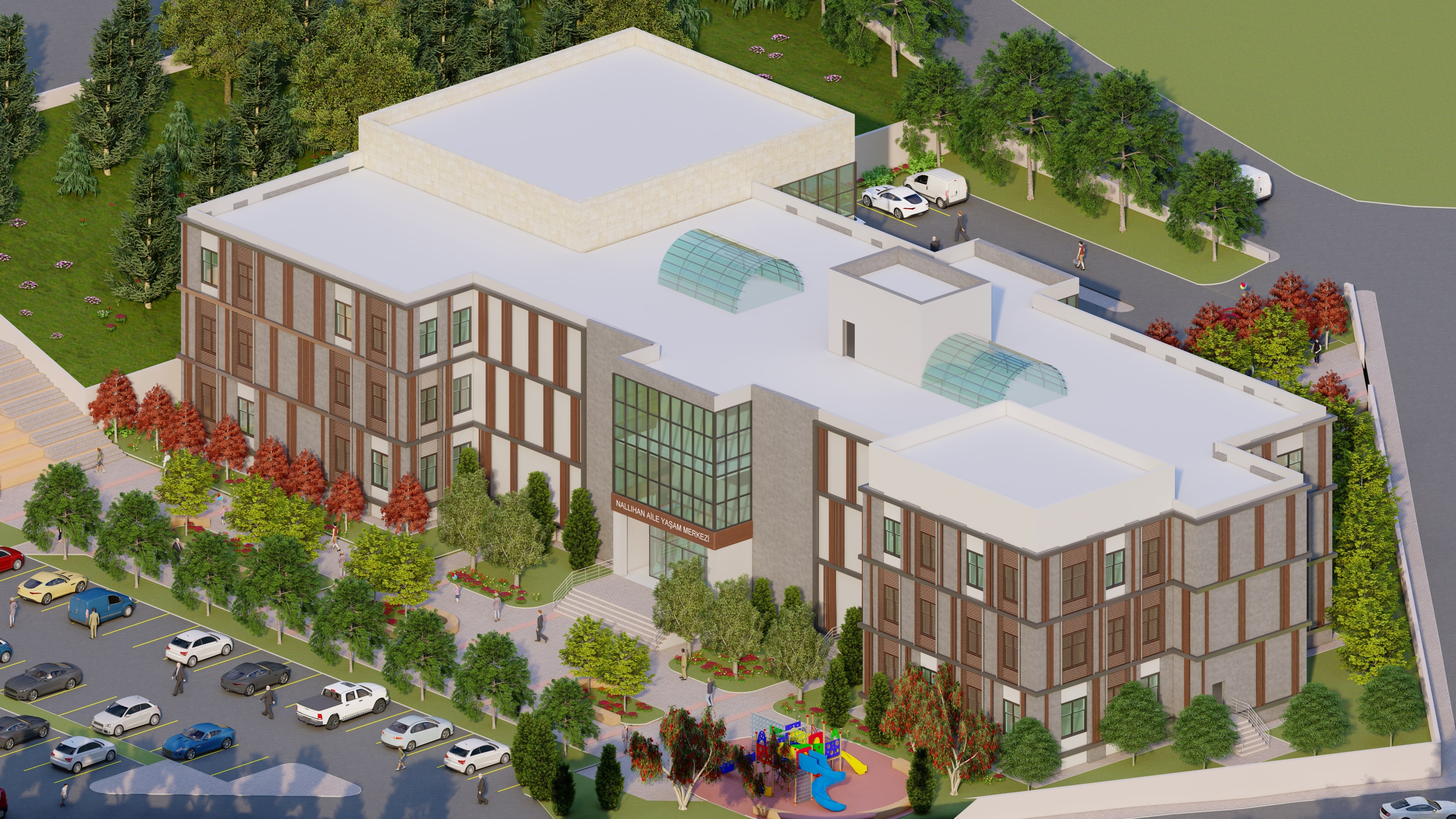 Ankara İli Nallıhan İlçesi Aliağa Mahallesi 334 Ada 2 Parsel Aile Yaşam Merkezi Projesi - 6