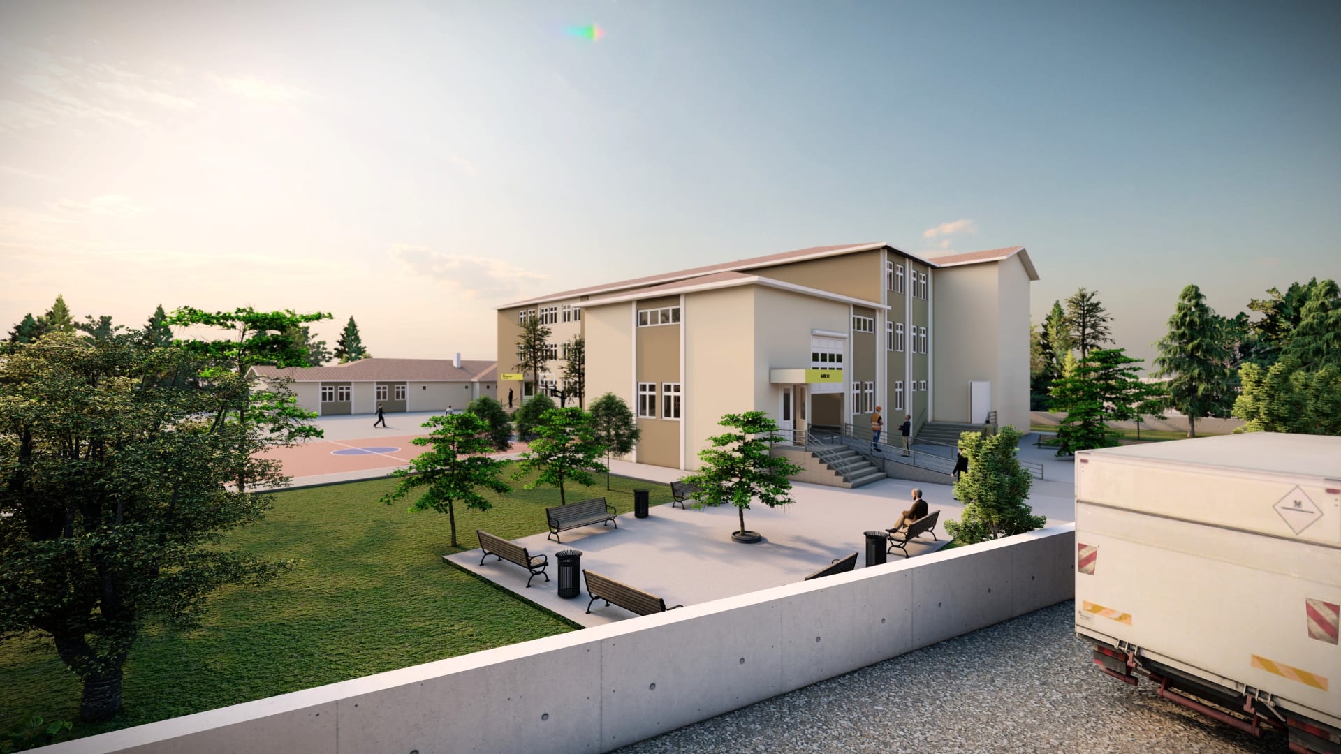 DÜZCE FATİH ENDÜSTRİ MESLEK LİSESİ EK BİNA