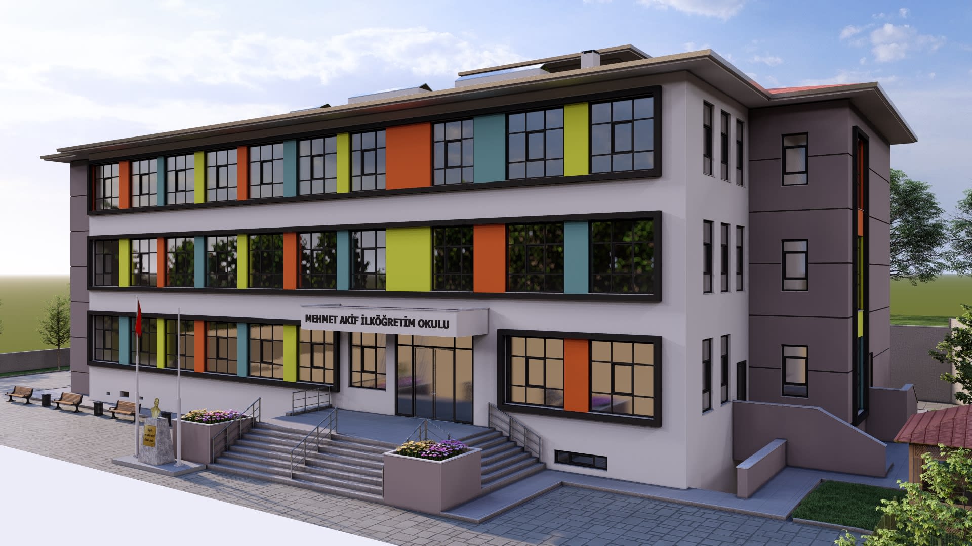 KARABÜK 12 DERSLİKLİ MEHMET AKİF İLKÖĞRETİM OKULU