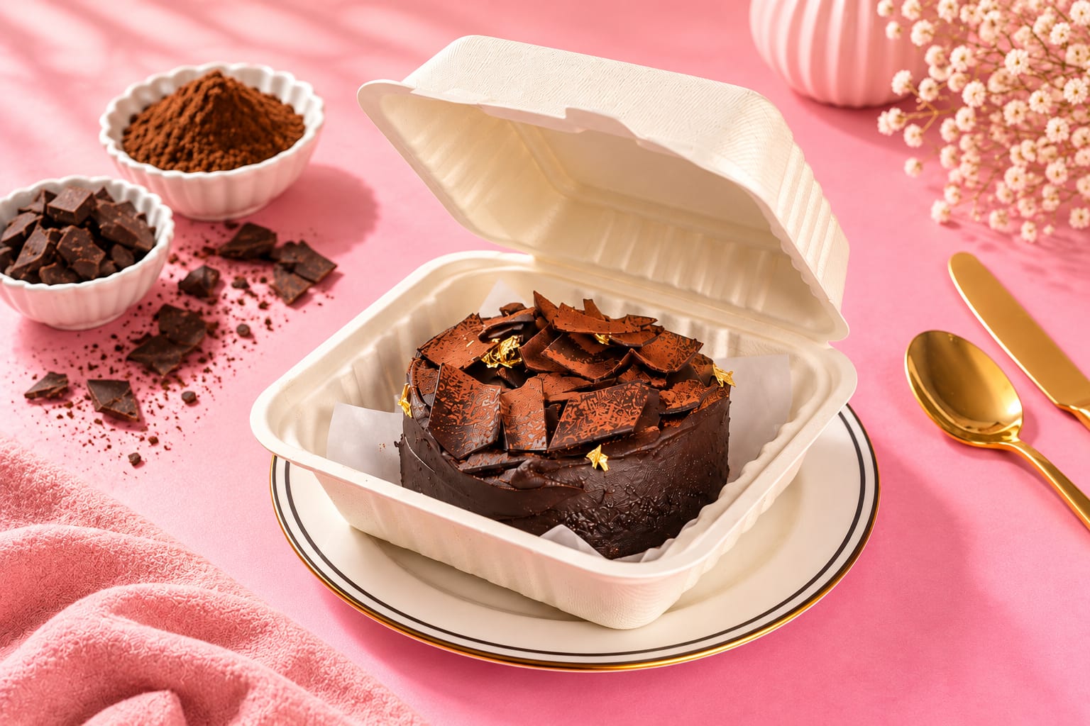 Chocolate Bento Cake