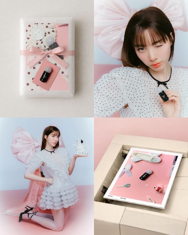 Cathy Doll Polka Dot Shiny Tint