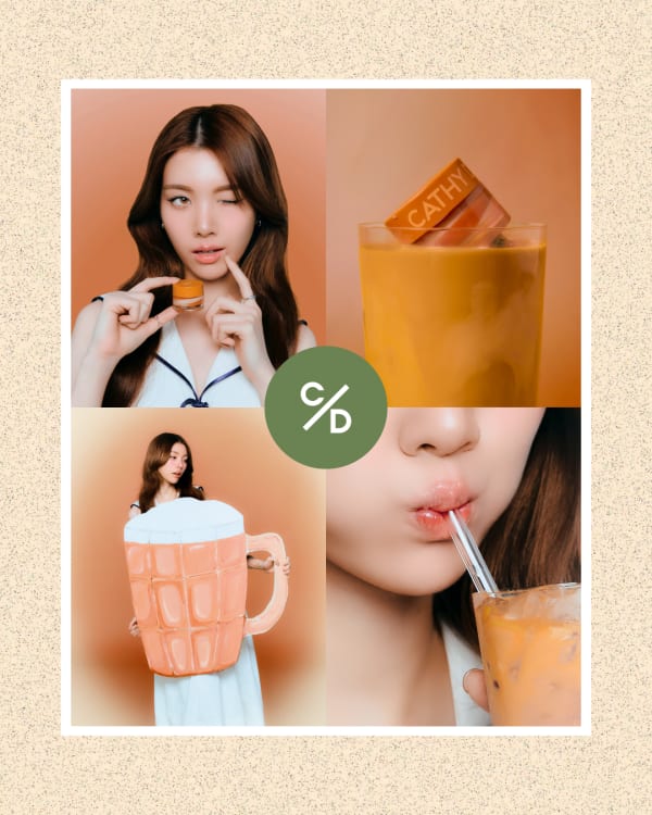 Cathy Doll Thai Tea Shake Lip Balm