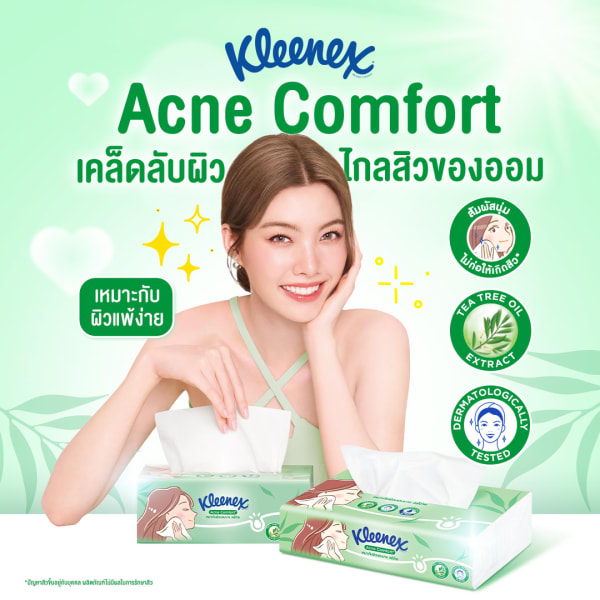 Kleenex Acne Comfort Facial Tissue