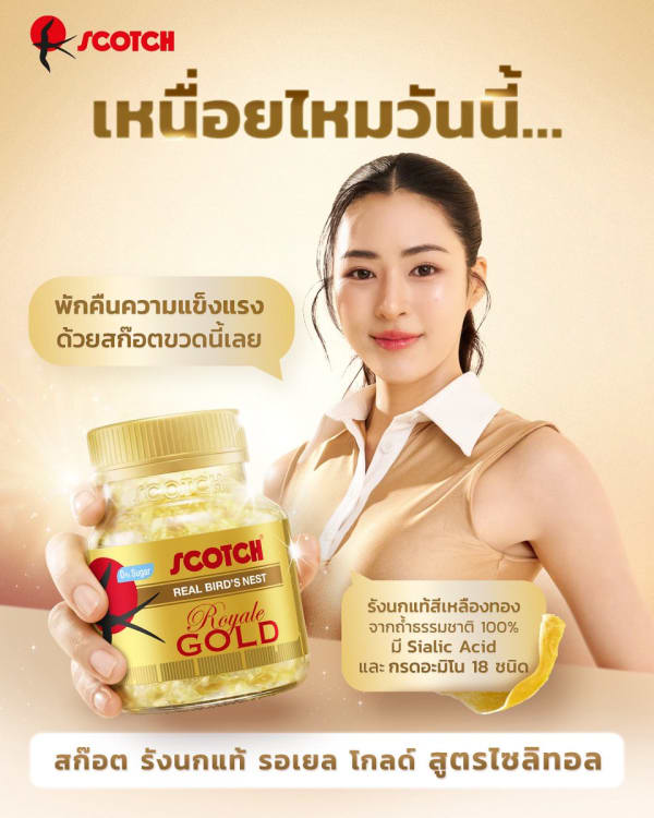 Scotch Real Bird's Nest Royale Gold Xylitol