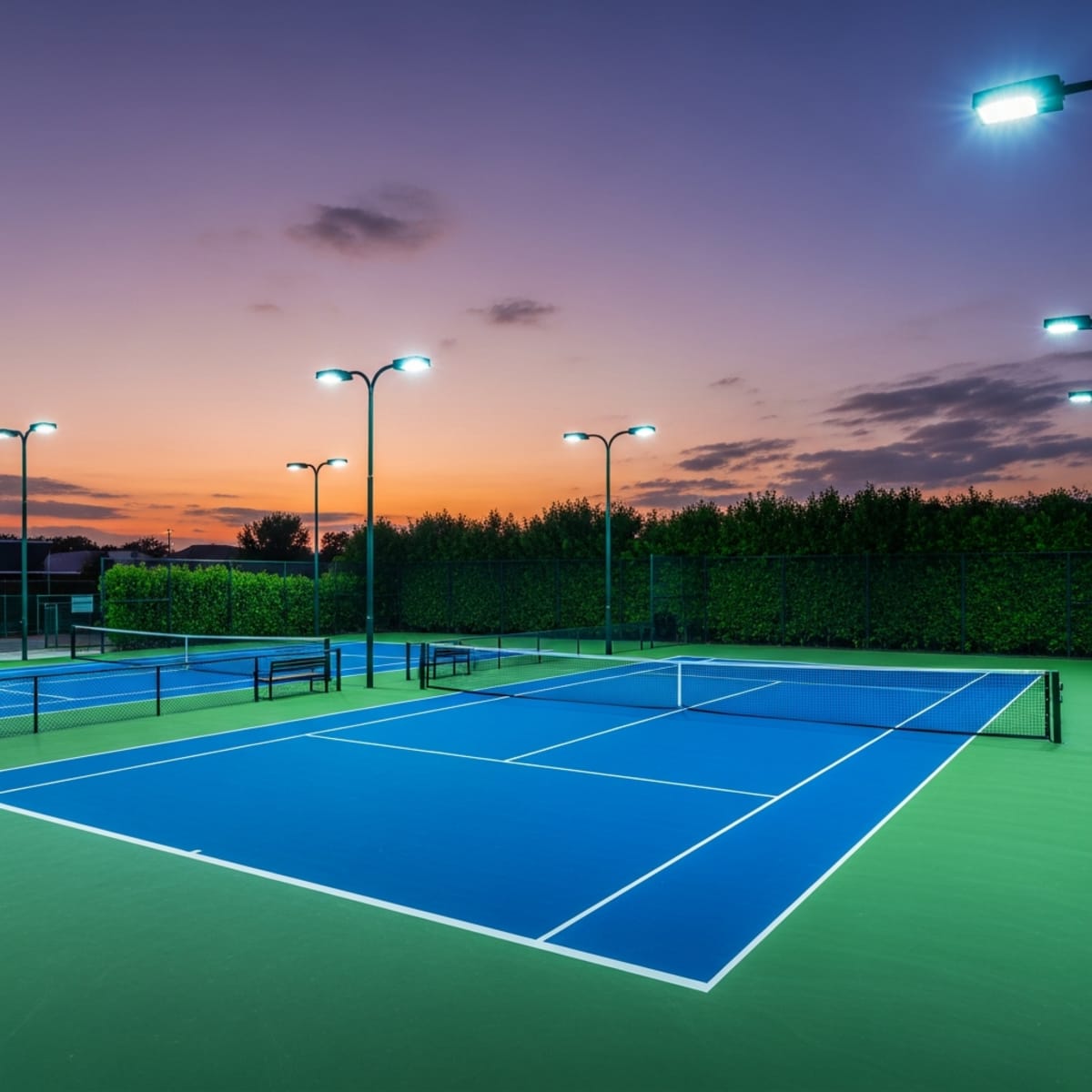 Giá thi công sân Tennis