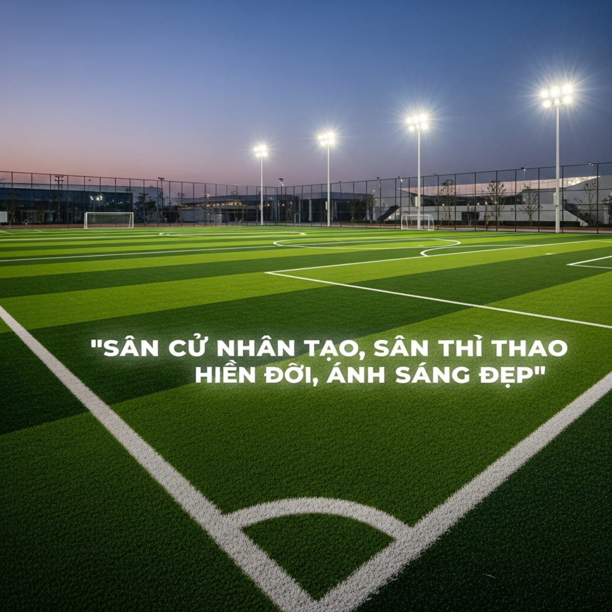 Báo giá sân cỏ nhân tạo