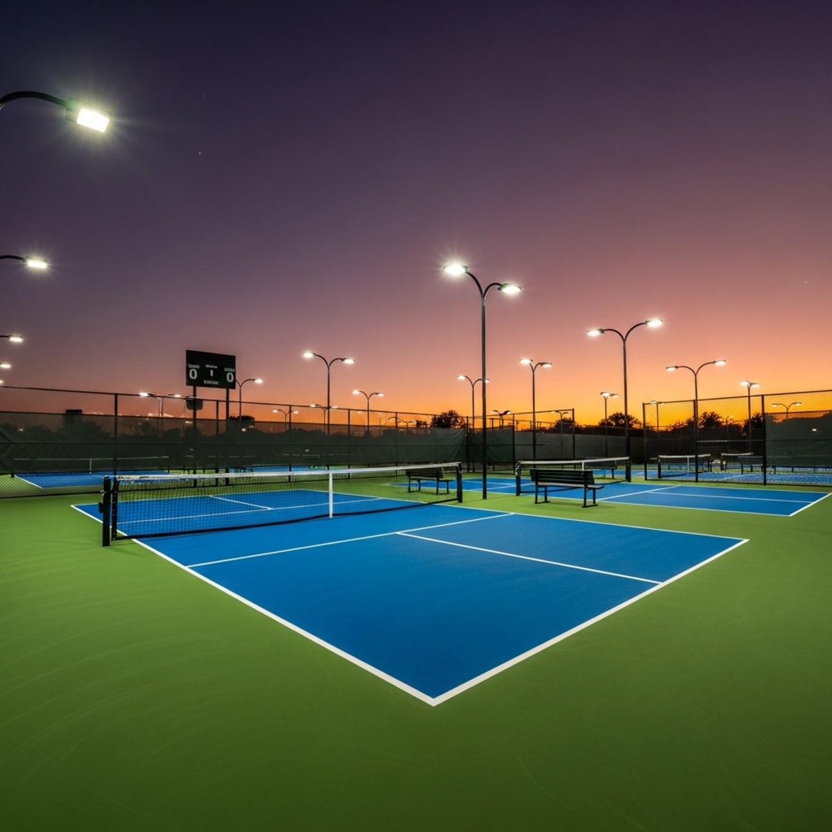 Giá xây sân Pickleball