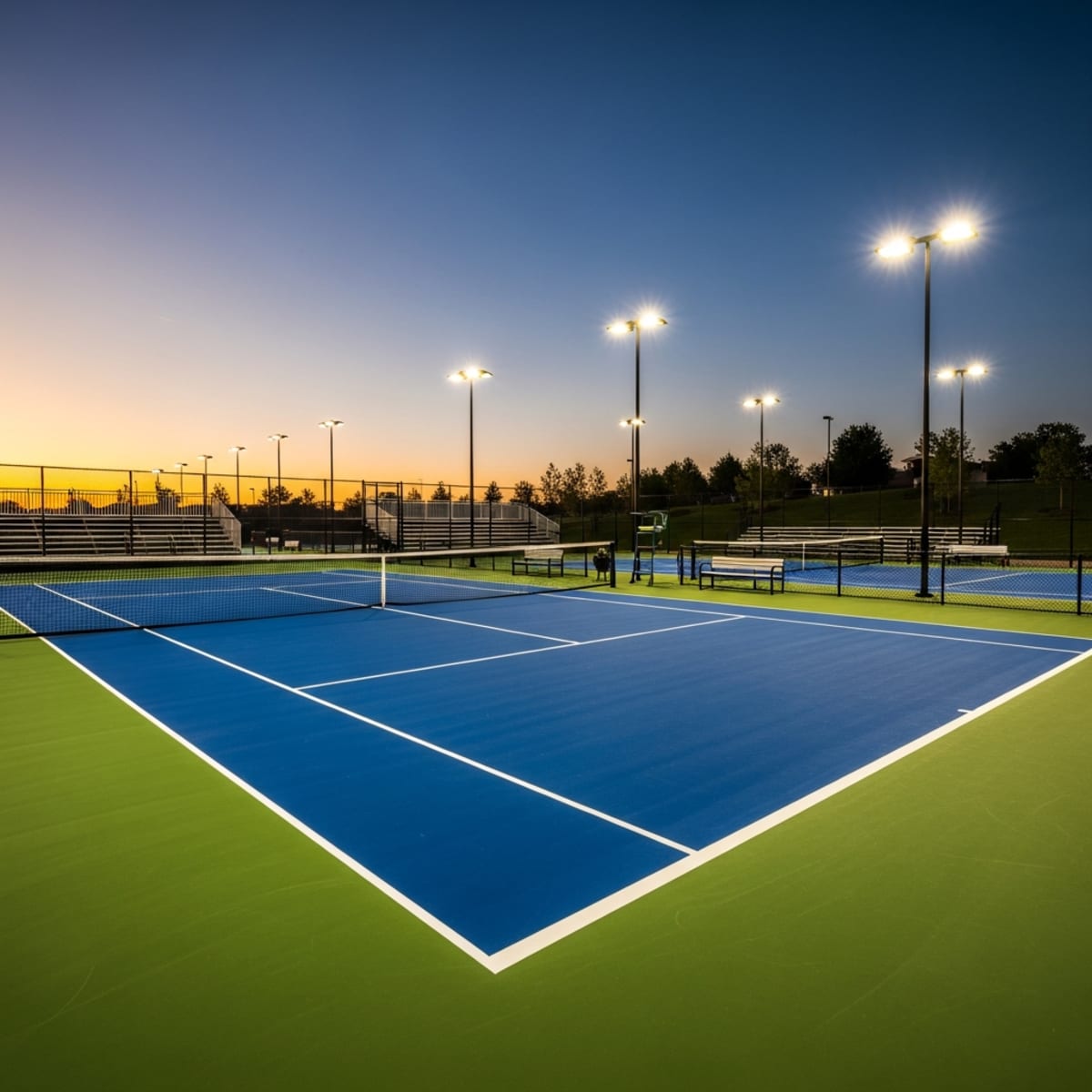 Kích thước sân Tennis chuẩn