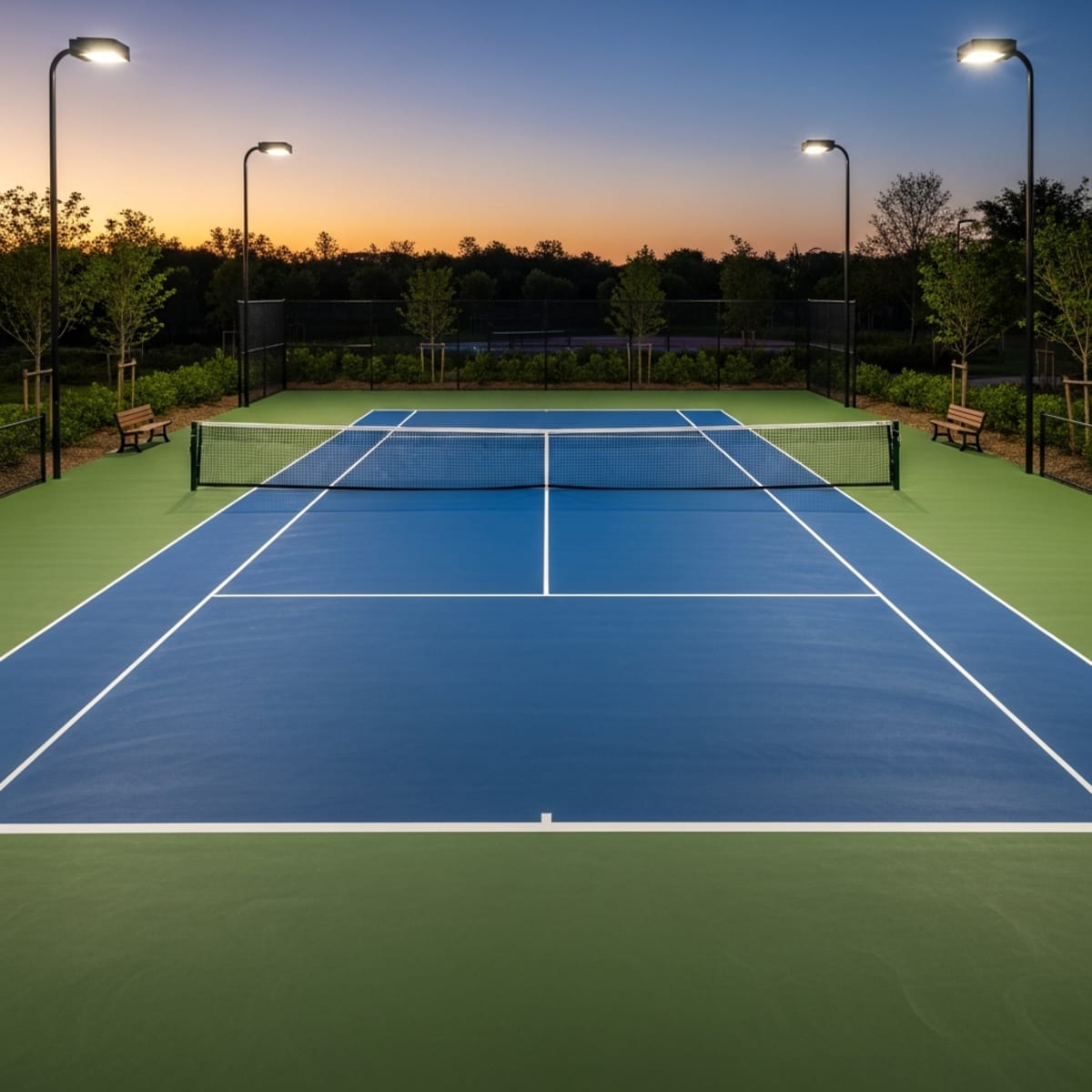 Kích thước sân Tennis chuẩn