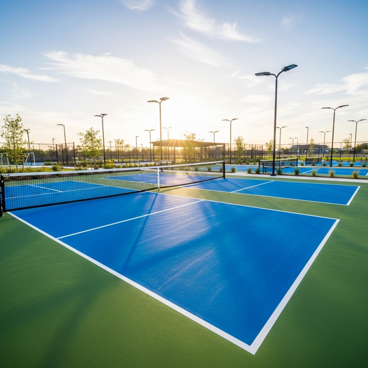 Sơn Acrylic sân Pickleball
