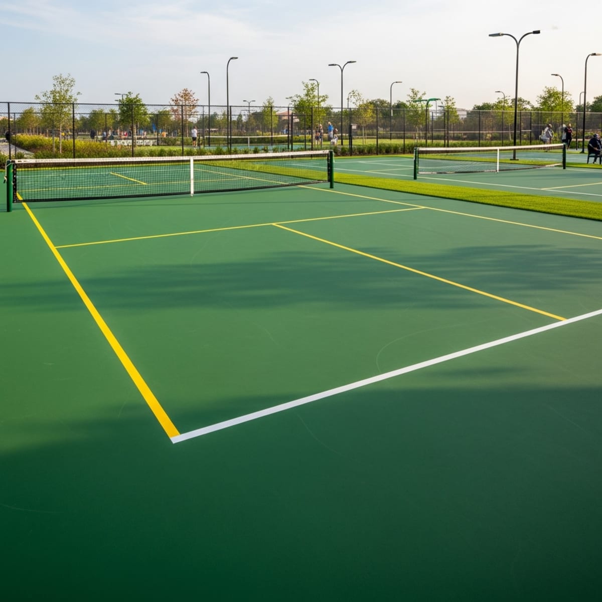 Sơn Acrylic sân Pickleball