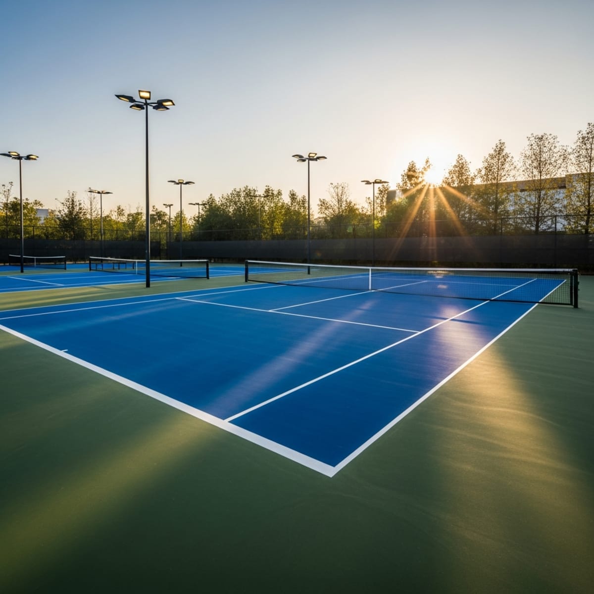 Sơn Silicon PU sân Tennis