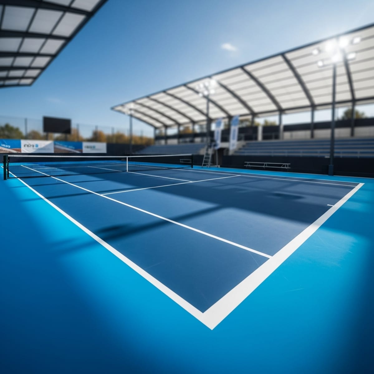 Sơn Silicon PU sân Tennis