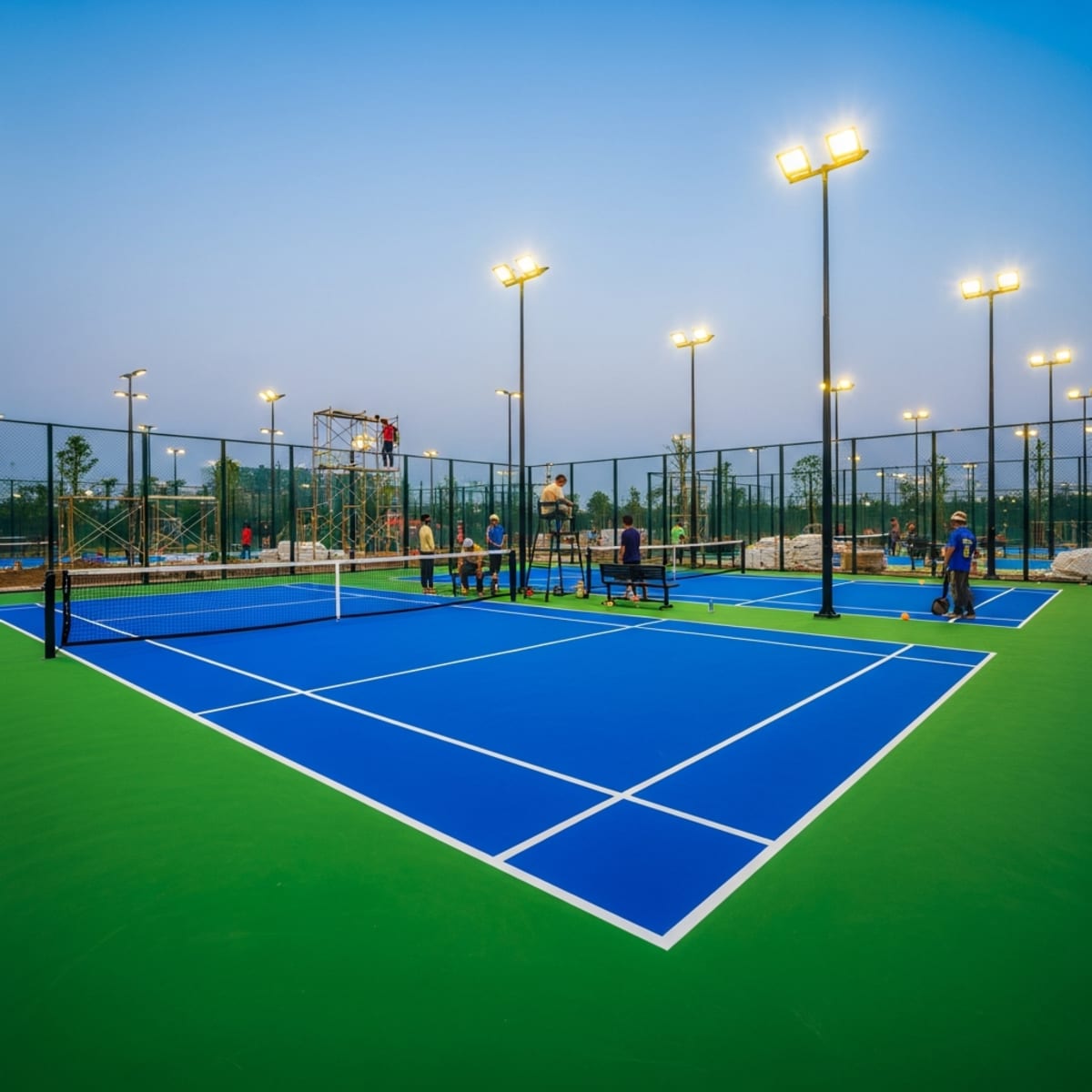 Thi công sân Pickleball TPHCM