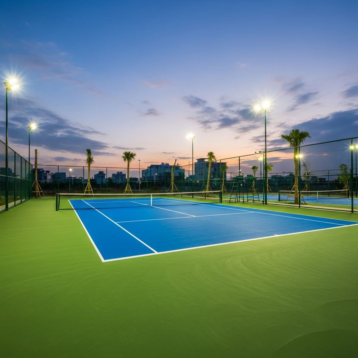Xây sân Tennis Thủ Đức