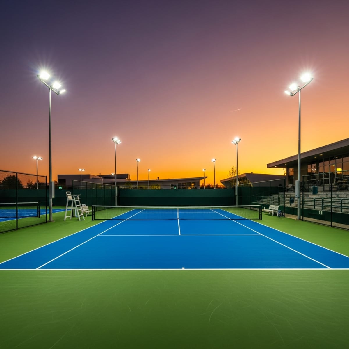 Làm sân Tennis chuyên nghiệp