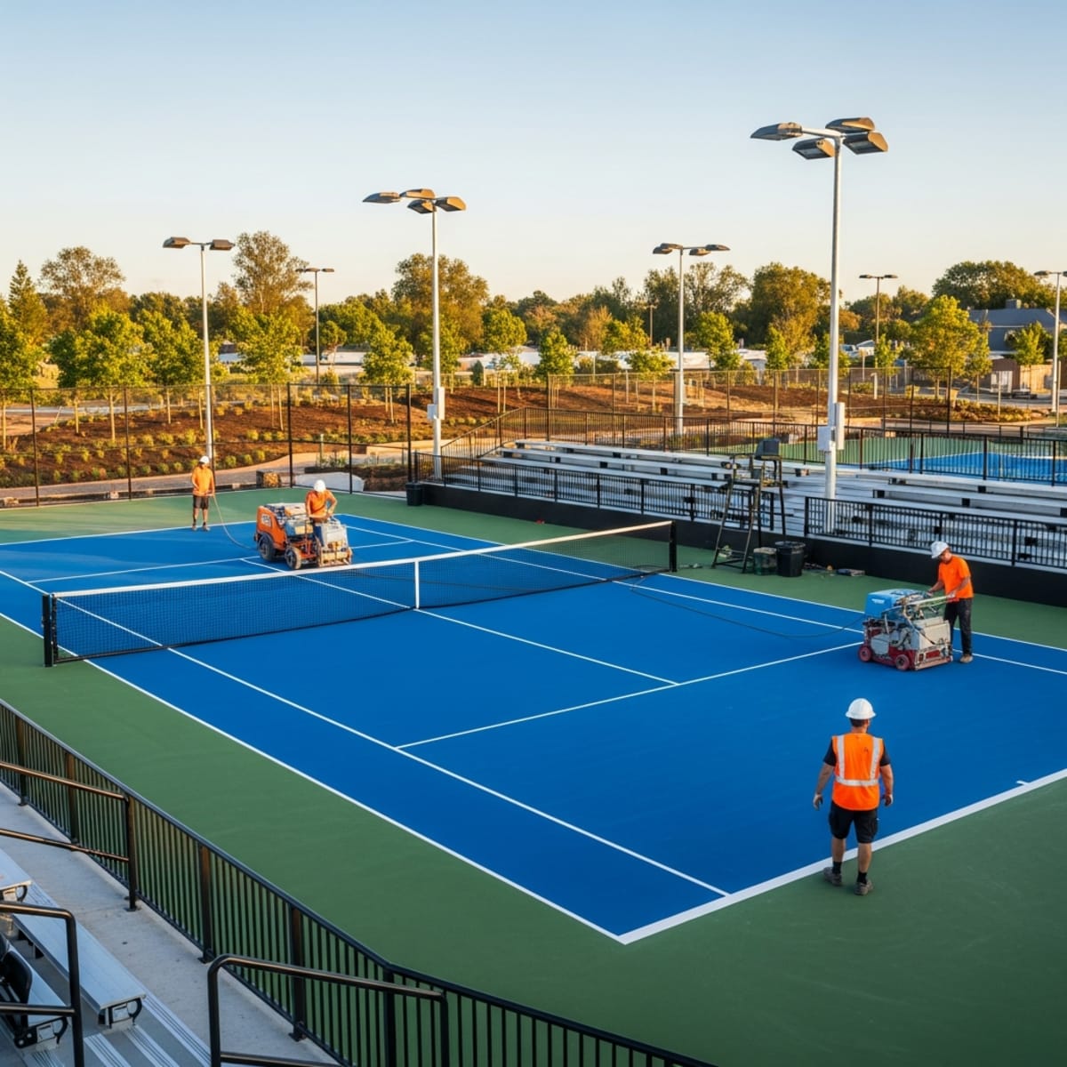 Cải tạo sân Tennis hiệu quả