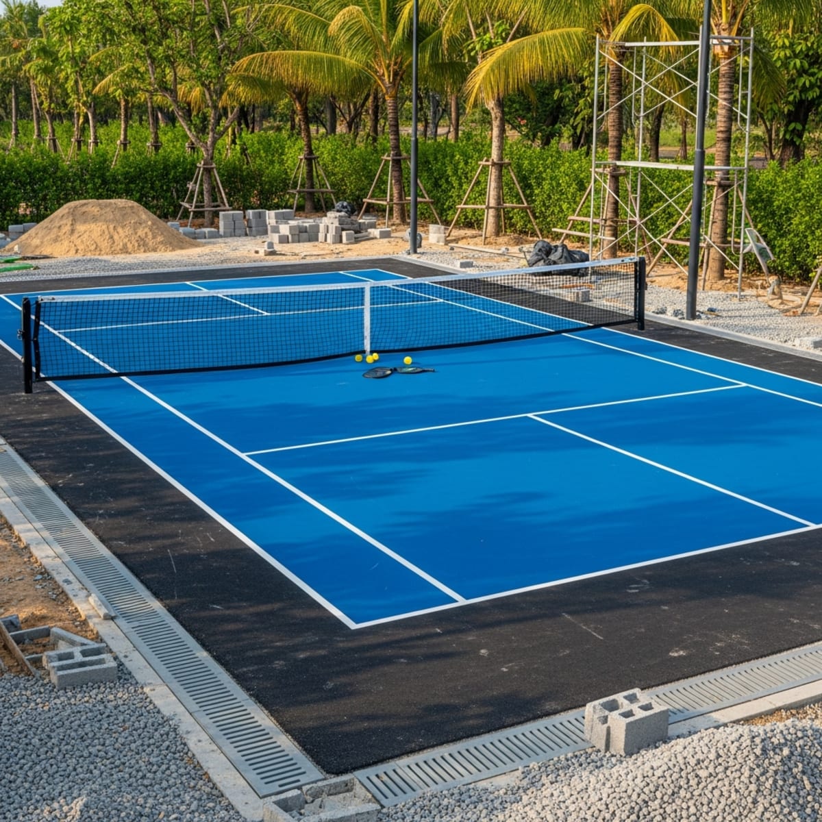 Chi phí làm sân pickleball