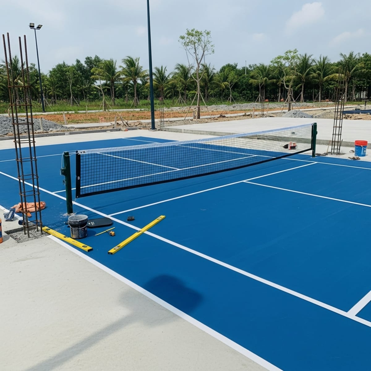 Chi phí làm sân pickleball