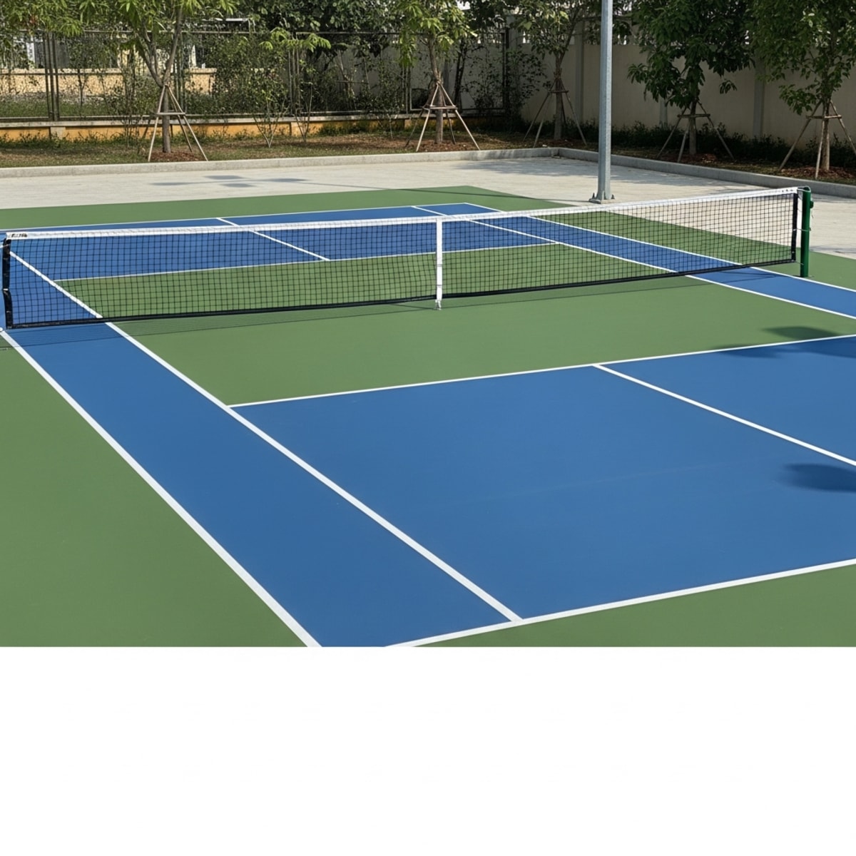 Diện tích tối thiểu làm sân pickleball