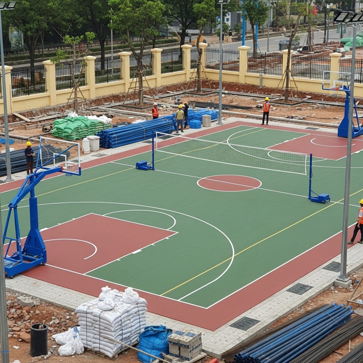 Thiết kế sân thể thao