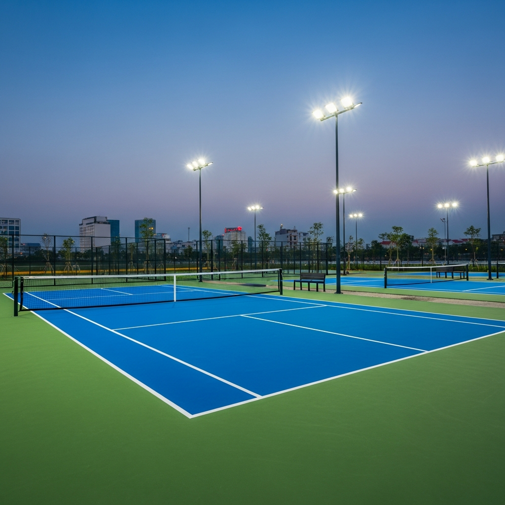 Thi công sân Pickleball TPHCM