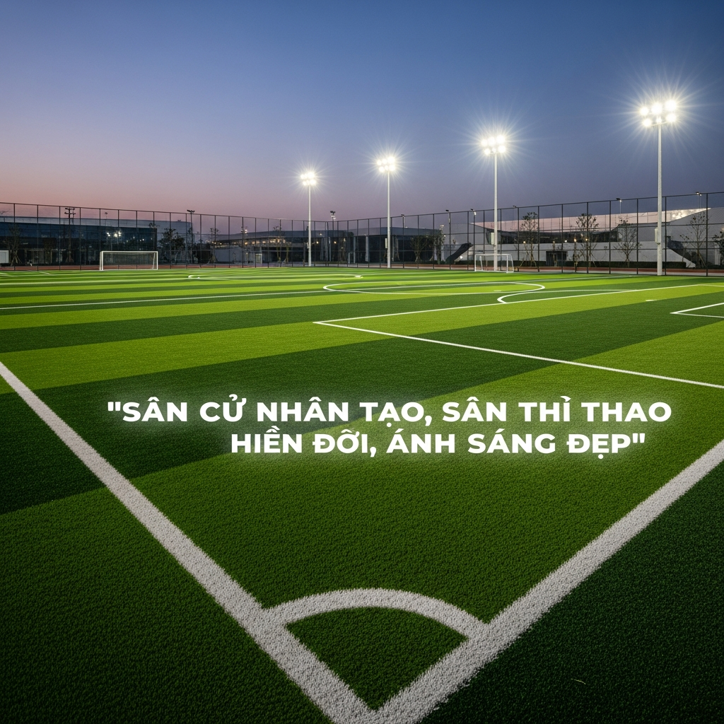 Báo giá sân cỏ nhân tạo