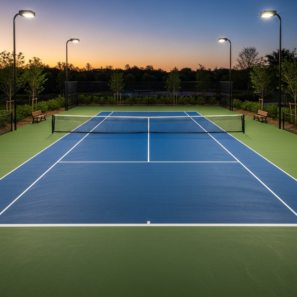 Kích thước sân Tennis chuẩn