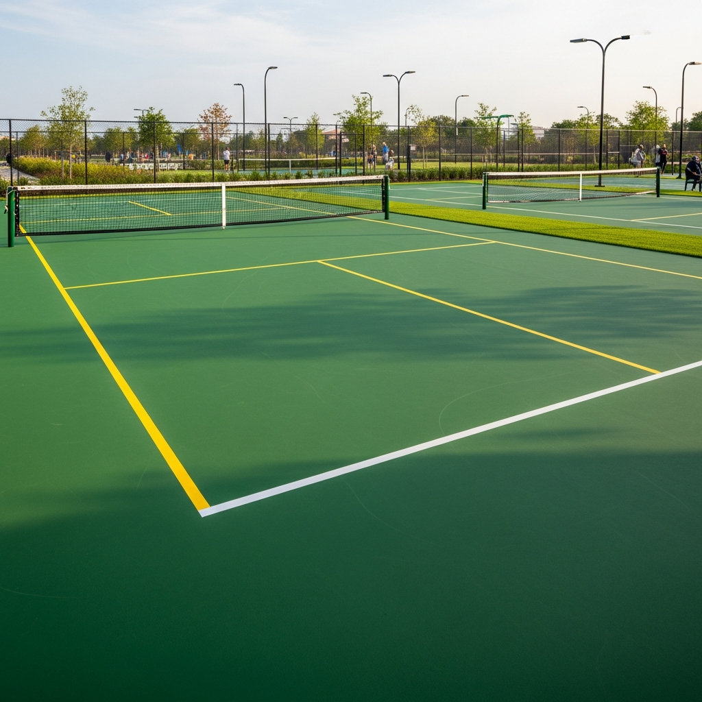 Sơn Acrylic sân Pickleball