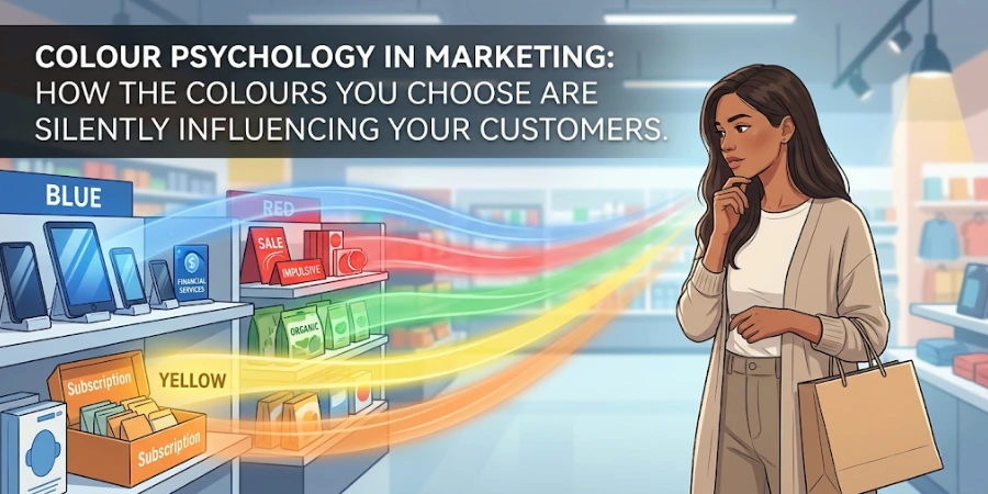 Colour Psychology in Marketing: How the Colours You Choose Are Silently Influencing Your Customers