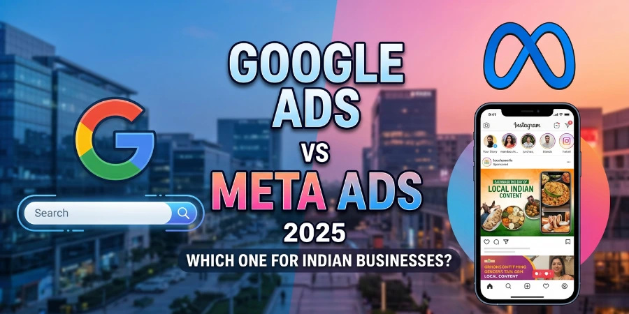 Google Ads vs Meta Ads: Which One Should Indian Businesses Use in 2025?