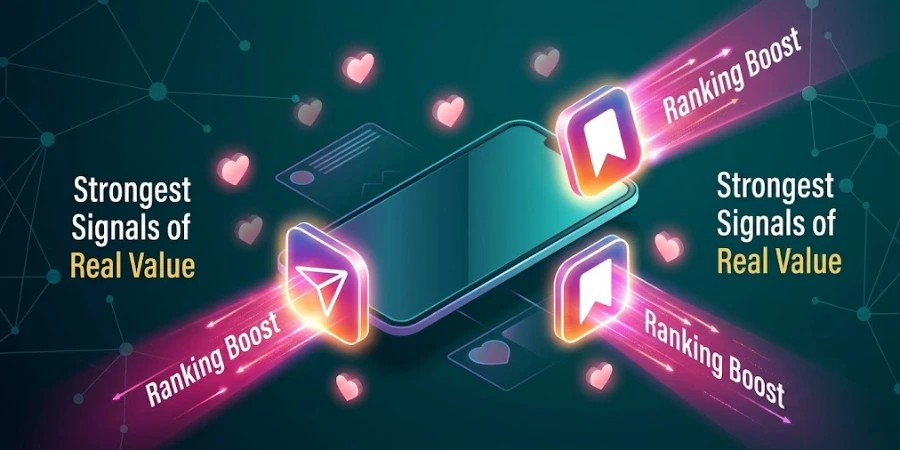 Saves Matter More for Instagram ranking factors.