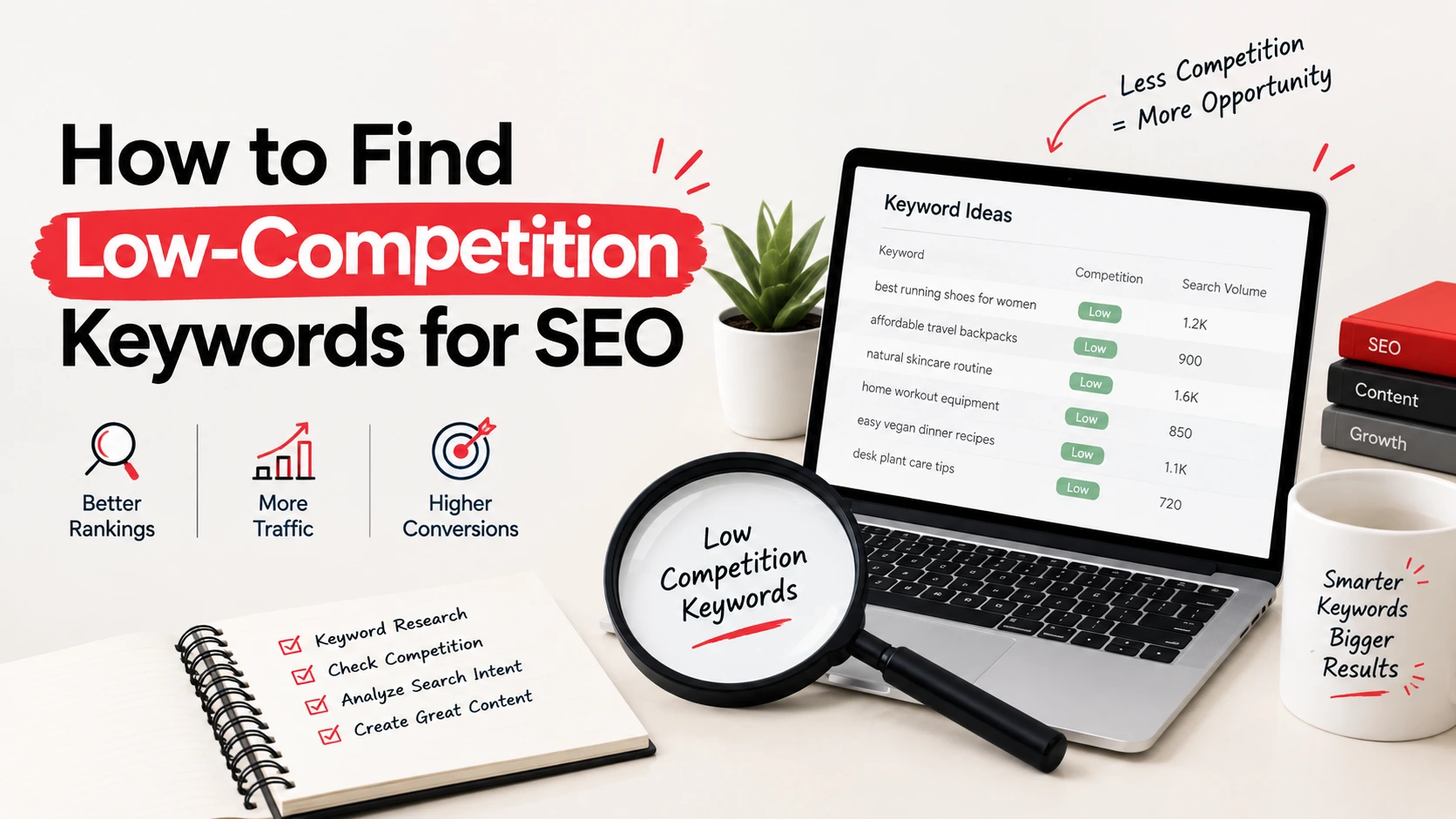 How to Find Low-Competition Keywords for SEO