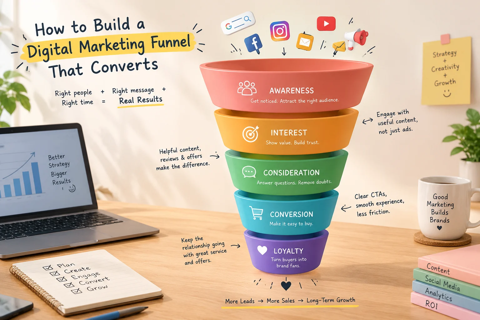 How to Build a Digital Marketing Funnel That Converts