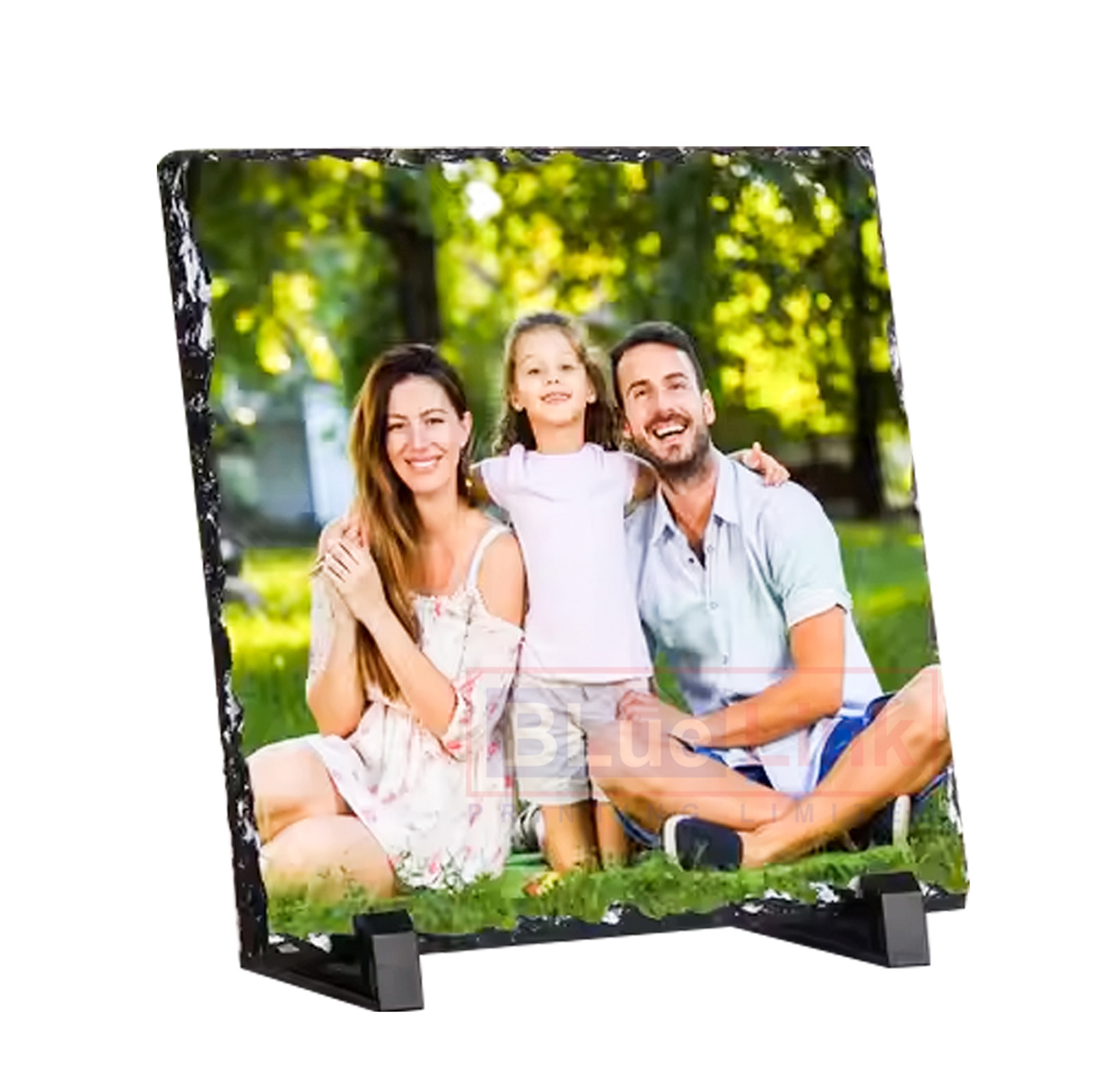 Square shape stone photo frame printing