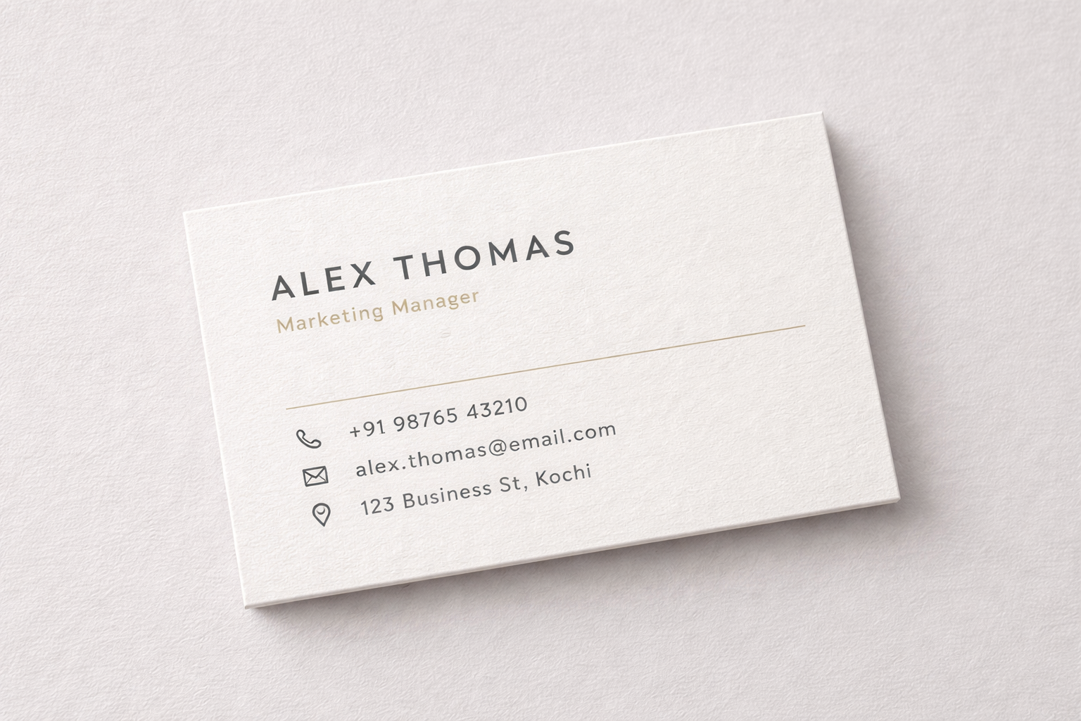 Premium Business Cards 