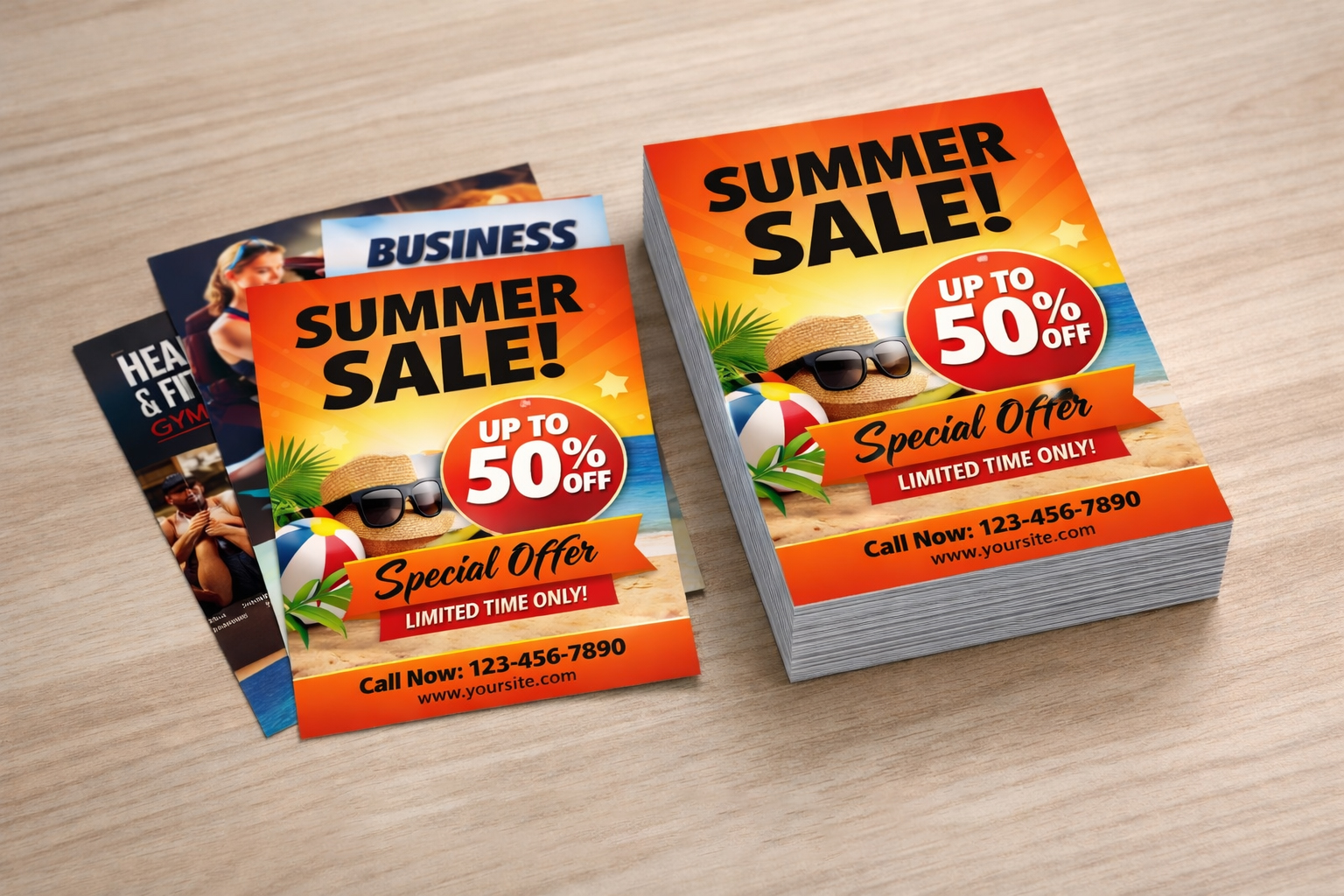 Flyer Printing A5 Size
