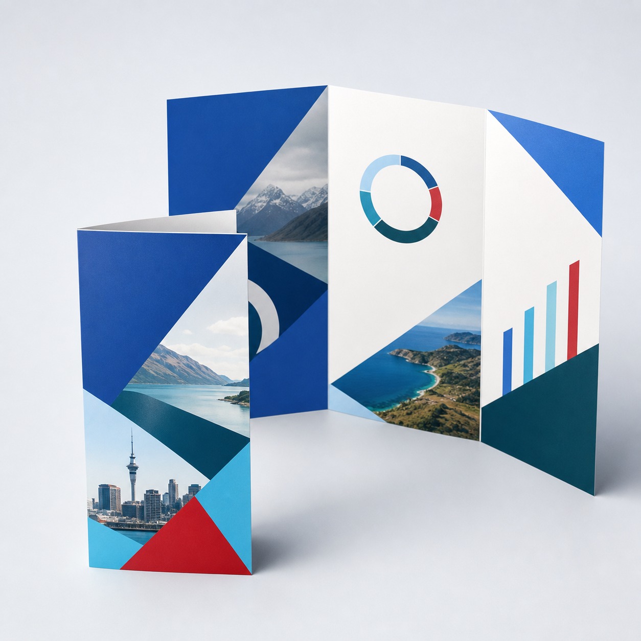 A4 Tri-Fold Brochure Printing Hamilton | DL Folded Brochures