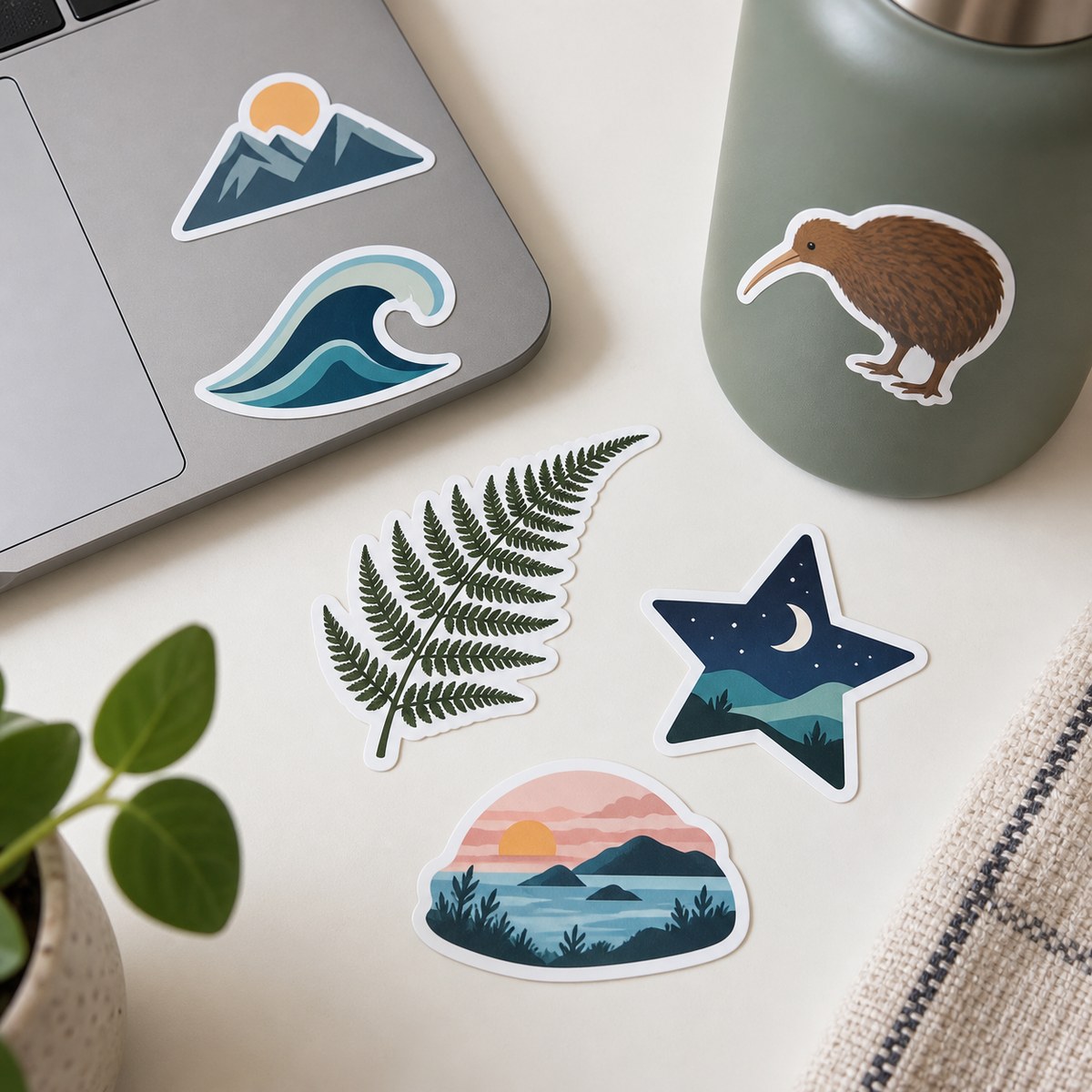 Custom Die-Cut Vinyl Stickers NZ | Custom Shapes