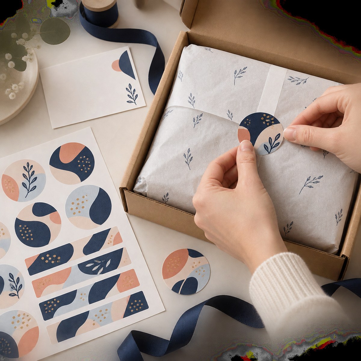 Thank You & Packaging Seal Stickers NZ
