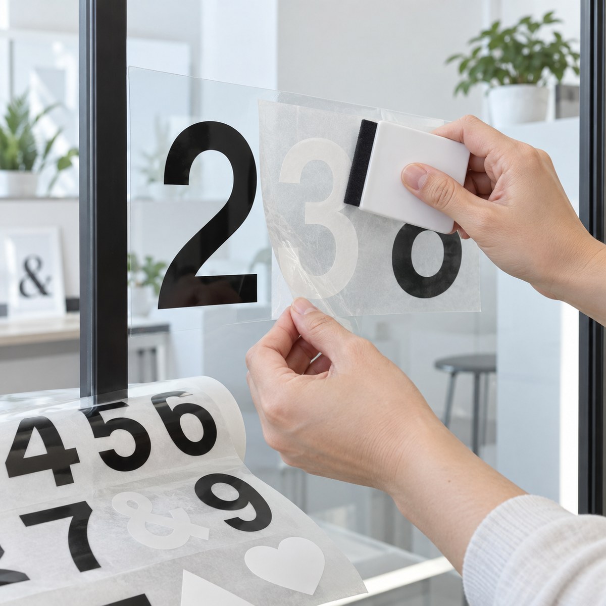 Custom Vinyl Lettering & Numbers Hamilton