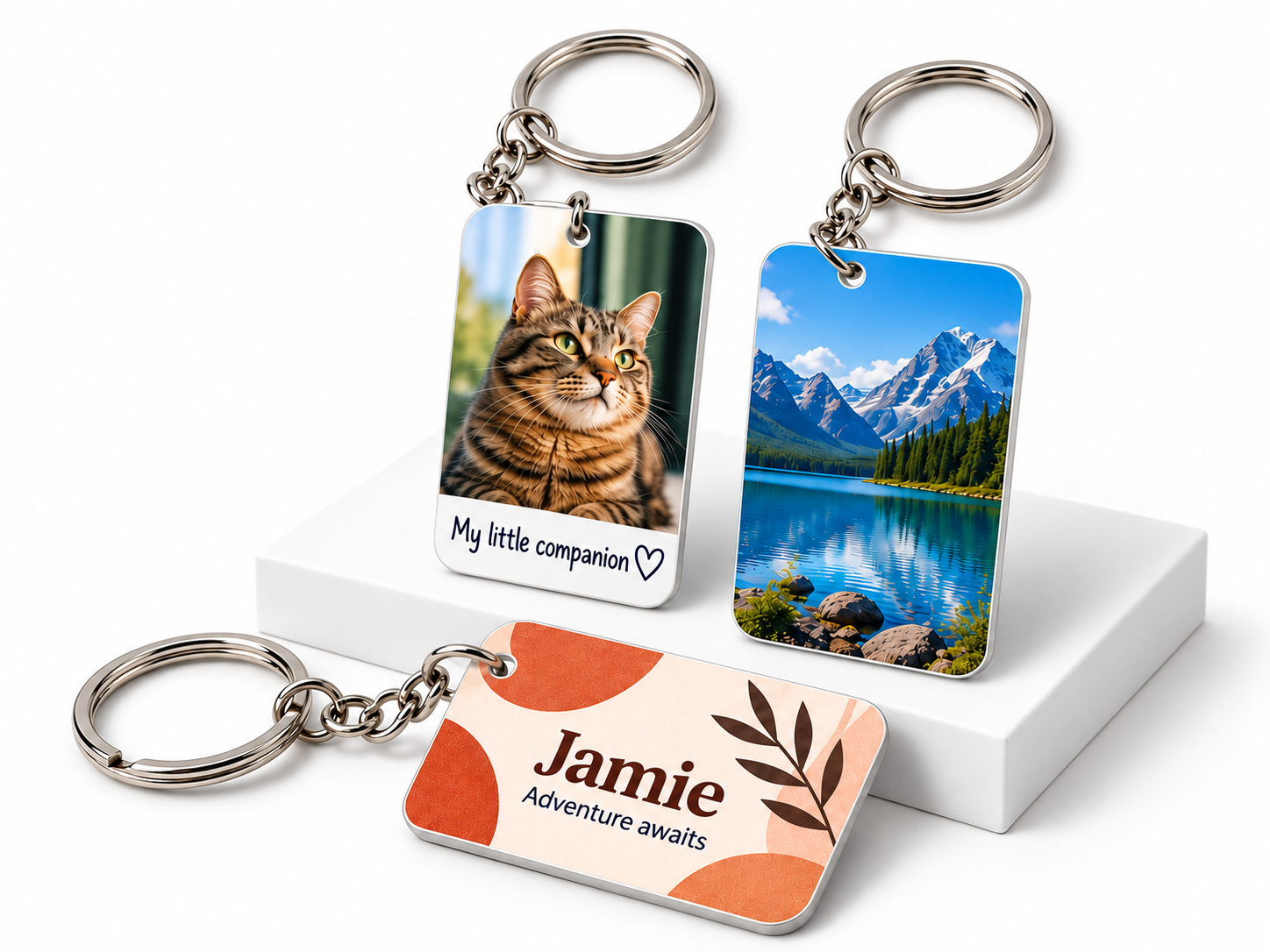 Personalised Photo Keyrings Hamilton | BlueLink Printing