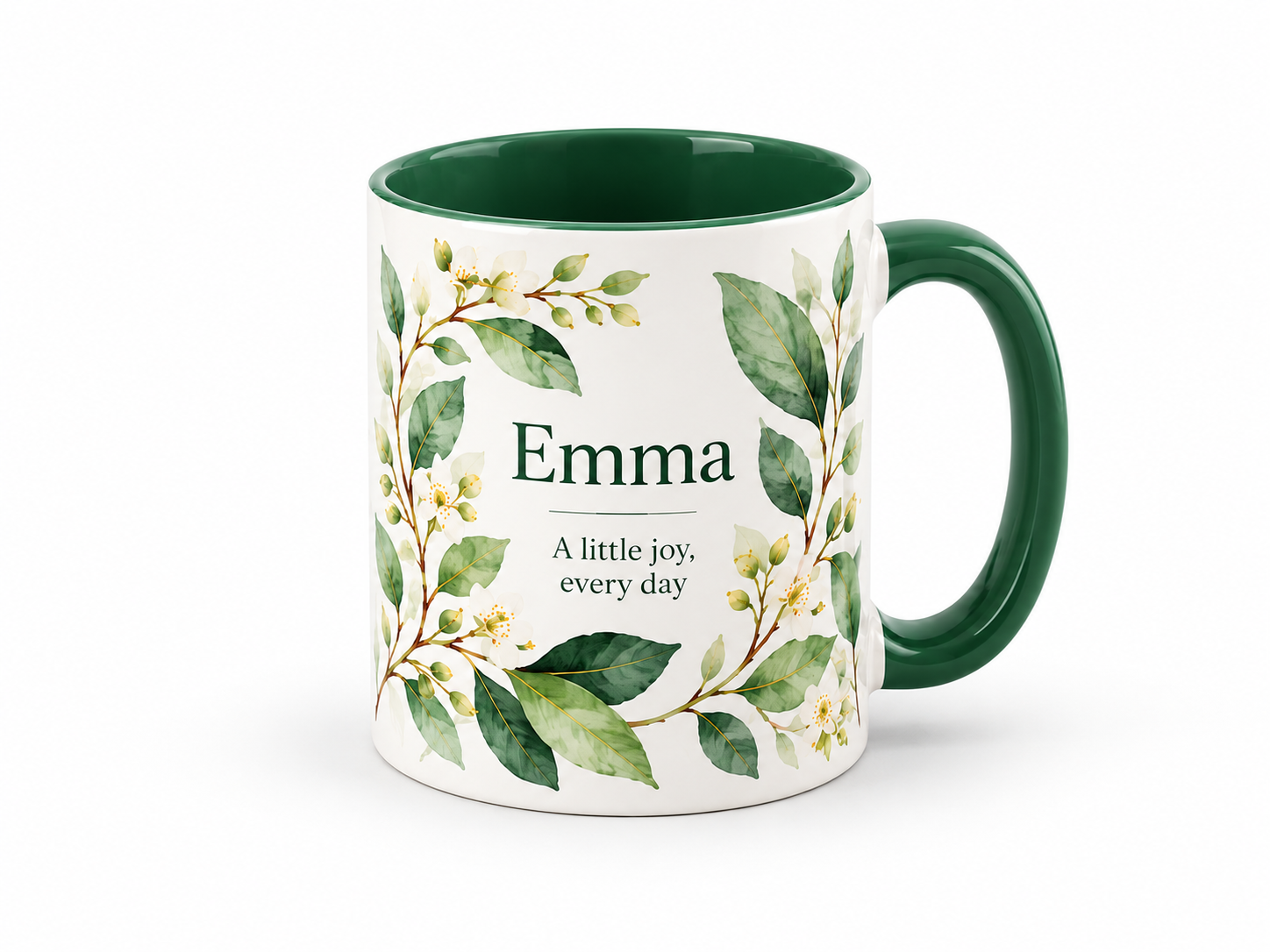 Personalised Colour Handle Mugs