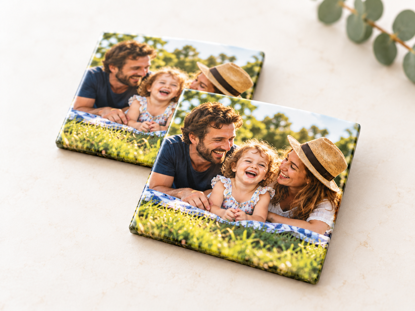 Personalised Square Photo Magnets
